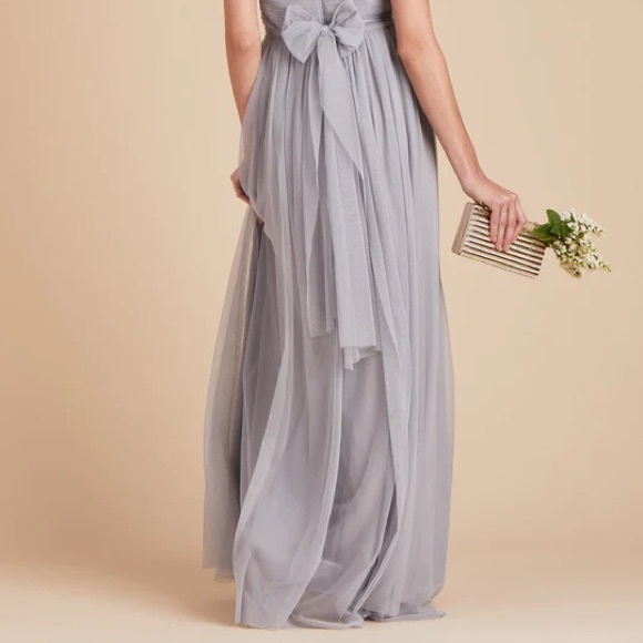 🦢Birdy Grey Christina Convertible Dress - Tulle Silver - Picture 2 of 3